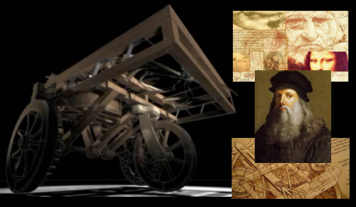 É verdade que o Leonardo da Vinci projetou o “Primeiro Carro” da história do mundo?