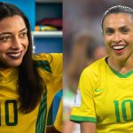 Médico diário e treino três vezes ao dia: Como Alice Carvalho se transformou na jogadora Marta para novo filme