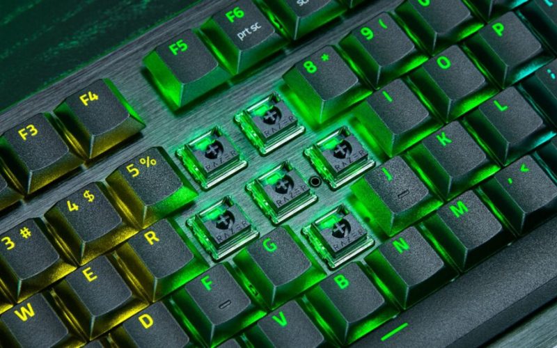 Razer lança teclado Huntsman V3 Pro Low-profile Tenkeyless 8KHz com novas tecnologias